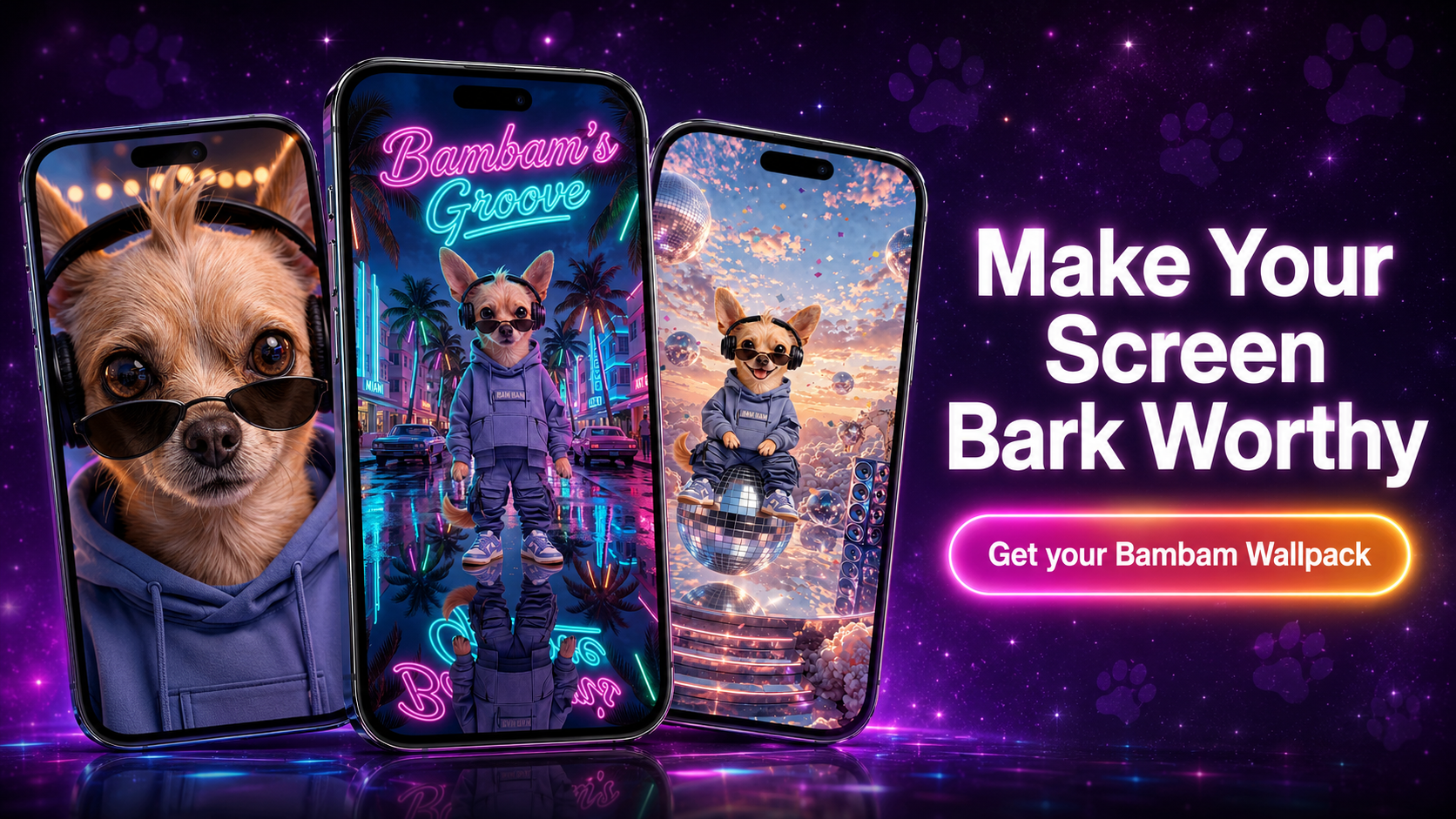Get your Bambam Wallpack
